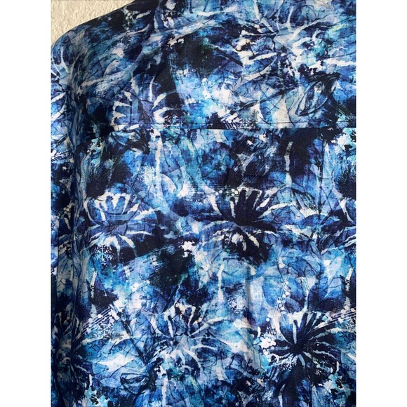New Robert Graham FLEMING Art Paisley Blue Floral 2XL Classic Fit  XXL Long - Picture 6 of 12